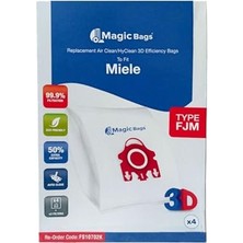MarkEntegra Miele Classic C1-C2-C3 Serisi Süpürgeler ile Uyumlu Toz Torbası
