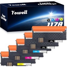 MarkEntegra 117A Toner Hp 117A Toner Için Uyumlu Toner Hp Renkli Lazer Mfp 179FWG Mfp 178NWG 150NW 179FNW 178NW 179 178 Lazer 150A 150W, 5 Paket