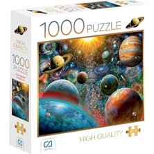 MarkEntegra Gezegenler 1000 Parça 2,2mm Kalınlık 48X68CM Profesyonel Hobi Puzzle Yapboz Serisi