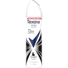MarkEntegra Rexona Kadın Sprey Deodorant Invisible Beyaz Iz Sarı Leke Karşıtı 150 ml