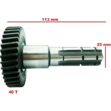 Motobisavm Şanzıman Çıkış Dişlisi Atv Cazador 200 cc // 40T - 113 mm