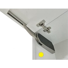 MarkEntegra Hands Lift Ayarlı Frenli Kalkar Kapak Makası Piston Soft