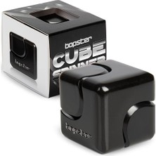 MarkEntegra Fidget Cube Spinner | Elde Taşınan Anotlanmış Metal Spinner | Çocuklar ve Yetişkinler Için Duyusal ve Stres Giderici Oyuncak | Dehb, Add, Otizm Siyah