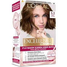 MarkEntegra Excellence Creme Saç Boyası 5.3 Koyu Karamel