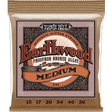 MarkEntegra Ernie Ball Earthwood Orta Fosfor Bronz Akustik Gitar Telleri - 13-56 Kalınlık
