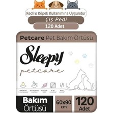 MarkEntegra Sleepy Petcare Pet Bakım Örtüsü 60X90 cm 4X30 (120 Adet)