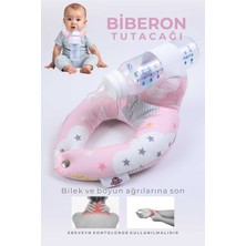 Empressco Yumuşak Lastikli Bebek Beslenme Seti, Biberon Tutucu ve Emzirme Yastığı