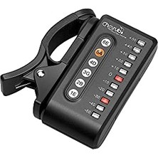 MarkEntegra WST-550G Gitar Mate 180° Akustik Gitar Elektro Gitar LED Ekran Için Klipsli Akort Cihazı