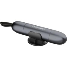MarkEntegra Araç Emniyet Kemer Kesici ve Araç Cam Kırıcı Araç Emniyet Çekici Araç Acil Durum Kiti Sharp Tool Safety Hammer Siyah