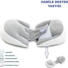 Empressco Konforlu Çok Fonksiyonlu Hamile Destek Yastığı, Rahat Uyku Için Ideal
