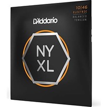 MarkEntegra Premium Saiten E-Gitarre | Höchste Qualıtät Der Belıebtesten Saıtenmarke | NYXL1046BT | "new York" Stahl | Reg.lt.(10-46) | Balancedtension