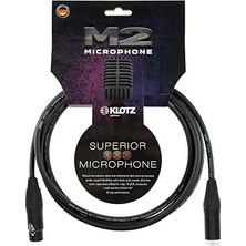 MarkEntegra M2 MC2000 Mikrofon Kablosu Siyah 5m Xlr Neutrık Uçlu