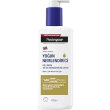 MarkEntegra Neutrogena Yağ Ile Zenginleştirilmiş Vücut Losyonu 400 ml — Badem Yağı ile Zenginleştirilmiş — Pro-Seramid Teknolojili Nemlendirici Losyon