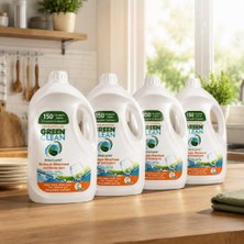Green Clean Bulaşık Makinesi Jel Deterjanı 3 L (4'lü Paket)