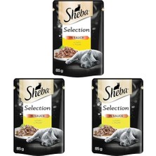 MarkEntegra Sheba Yetişkin Tavuklu Yaş  85 Gram (3 Paketi)