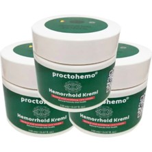 Erdo Ticaret Proctohemo Bakım Kremi 3ADET 150 ml Büyük Boy