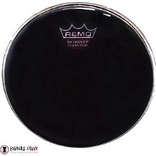 MarkEntegra DA-4387-SD-SC053 Darbuka Derisi Dx Serisi Skyndeep Cleartone 8.75INC 38INC Collar Crimped Hoop Black Smoke Desenli