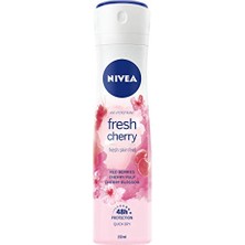 MarkEntegra Nivea Fresh Cherry Kadın Sprey Deodorant, 150 ml