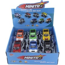 Birlik Oyuncak Metal Çekbırak Sesli Işıklı Off Road Canavar