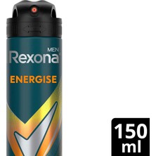 Rexona Men Erkek Sprey Deodorant Energise Bergamot & Amber 150 ml