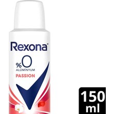 Rexona Kadın Sprey Deodorant Passion %0 Alüminyum 150 ml
