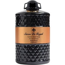 MarkEntegra Savon De Royal Luxury Vegan Sıvı Sabun Black Pearl 2500 ml 1 Paket (1 x 2500 Ml)
