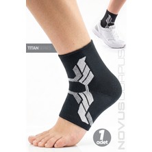 Novus Corpus NoCo Fitness Spor Ayak Bileği Desteği Unisex Ankle Sleeve Antrenman Gym Ortopedik Ayak Bilekliği - 1 Adet