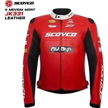 Scoyco JK331 -4 Mevsim Deri Mont