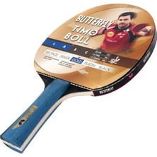 Butterfly Timo Boll Gold Masa Tenisi Raketi, Ittf Onaylı, 1,5 Mm, Pan Asia Kauçuk, Siyah/kırmız�
