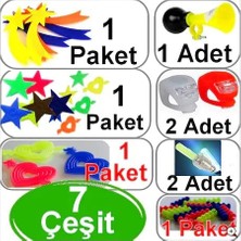 Bisiklet Dekoratif Süs Seti 7 Parça