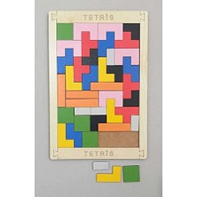 MarkEntegra Ahşap Blok Tetris Oyunu