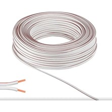 Fully 2X1.50MM Hoparlör Kablosu 100MT Beyaz Renk