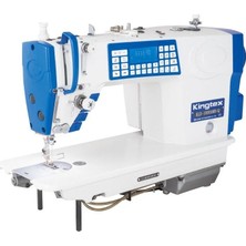 Kingtex Elektr.çift Step Mot. Çift Bıçaklı Düz Makine(Kot)