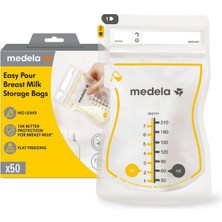 Medela Easypour Süt Saklama Poşeti 50'li Paket