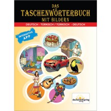 Deutschmitspring Verlag Das Taschenwörterbuch Mit Bildern Almanca - Türkçe / Türkçe - Almanca Sözlük