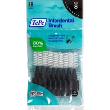 Tepe 1.5 mm - Siyah Diş Arayüz Fırçası (1x 8 Adet)