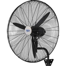 Hims HEF-D750 210W 30 Inç Siyah Alüminyum 3 Kanatlı Sanayi Tipi Duvar Vantilatörü