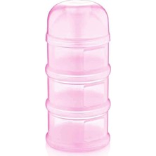 Babyjem Katlı Toz Mama Kabı Pembe