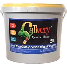 Callvery Plastik Boya 20 kg (Marjinal Gri)