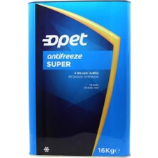 Opet Süper Dört Mevsim 16 kg / 18 Lt Mavi Antifriz