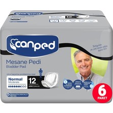 Canped Mesane Pedi Orta (M) Normal Erkek 72 Adet