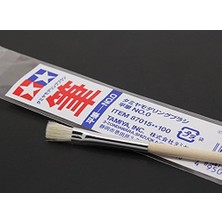 Tamiya Yassı Boya Fırçası - No.0