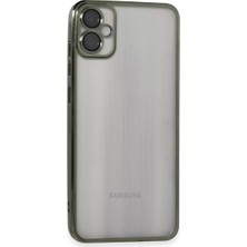 Fantastik Store Newface Samsung Galaxy A05 Kılıf Razer Lensli Silikon - Yeşil