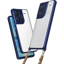 Fantastik Store Newface Xiaomi Redmi Note 13 Pro Plus Kılıf Penta Silikon Kılıf - Lacivert