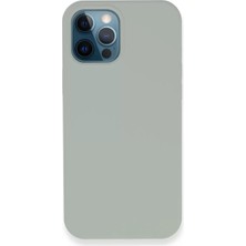Fantastik Store Newface Apple iPhone 12 Pro Kılıf Lansman Legant Silikon - Açık Gri