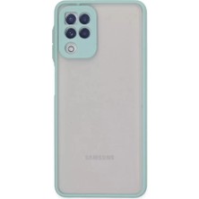 Fantastik Store Newface Samsung Galaxy A22 Kılıf Montreal Silikon Kapak - Turkuaz