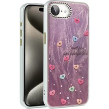 Fantastik Store Newface Apple iPhone 16E Kılıf Blade Aynalı Desenli Kapak - Desen 8
