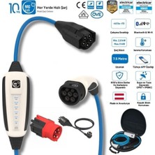 NRGkick Standart Plus 16A 11KW 7.5m Monofaze & Trifaze Ev Prizli Wifi+Bluetooth Ac Mobil Şarj (Wallbox)