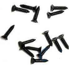 Mudanis Klips, Menteşe, Ayak, Ağaç, Sunta Vidası 2,2x9,5mm - Siyah 1000 Adet