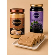 Bozacılar 500 G Yerli Tahin | 650 G Üzüm Pekmezi | 250 G Yaz Helvası